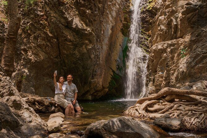 100% Cyprus - Tour to Troodos mountains and villages (From Paphos) - Millomeris Waterfall: 30 minutes at Cyprus’s highest waterfall
