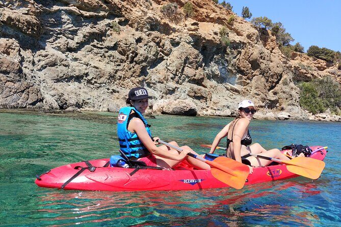 Aphrodite Kayak Experience with Guide and Free photos included - Snacks, Drinks, and Snorkeling Gear That Keep the Day Light