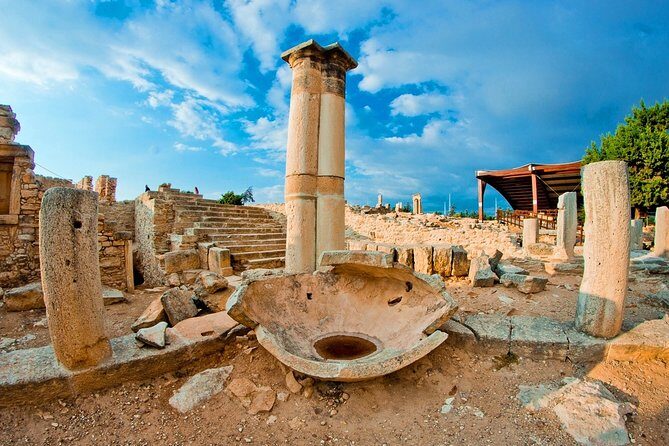 Aphrodite's Birthplace, Lefkara & Kourion Day Trip from Paphos - Lunch break strategy: use it, don’t overthink it