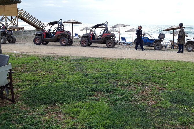 Beach & Off road Buggy Safari in Paphos - The Mandria Beach Bar Shack stop: short, scenic, and optional