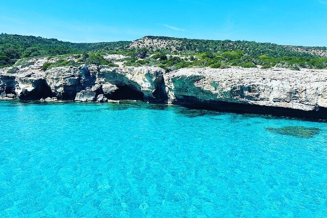 Blue Lagoon Latchi Pafos, boat trip with water slide F/D - Sea Caves and Peyia banana plantations: small stops that add flavor