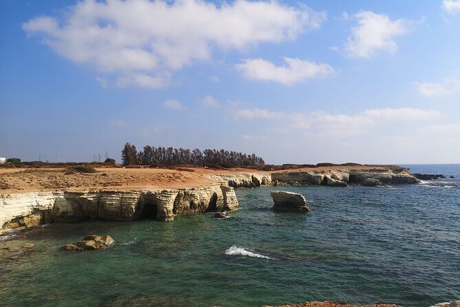 Blue Lagoon Latchi Pafos, boat trip with water slide F/D - Polis and Aphrodite’s Bath restaurant: views plus optional eating