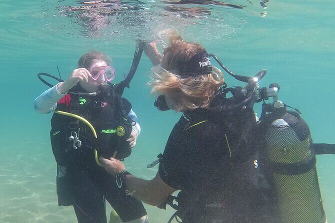 Discover SCUBA Diving with Pissouri Bay Divers - What the guide names and teaching style tell you about the day