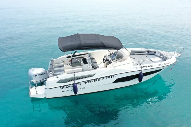 Exclusive line 225hp, self drive boat Karnic SL701 8.0m - Training and professionalism: the confidence factor