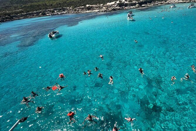 From Paphos: Blue Lagoon Cruise With Water Slide - Baths of Aphrodite and Saint George’s Island: the names you’ll recognize
