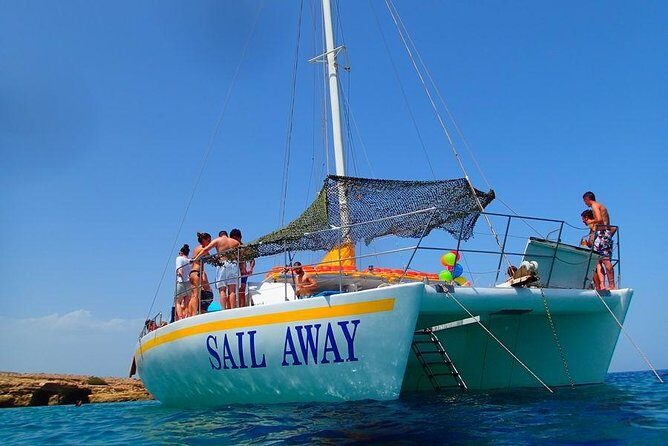 Full-Day Family Catamaran Cruise from Limassol with Lunch - Cape Gata: the best stop for swimming and beginner snorkeling