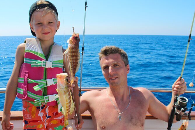 Fun Fishing & Relaxing Cruise at Larnaca Bay - Zenobia wreck swim and snorkeling time
