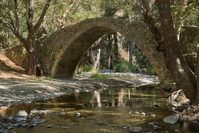 Grand Tour Full Day Jeep Safari from Paphos - Kefalos Bridge: a quick forest walk with a Venetian feel