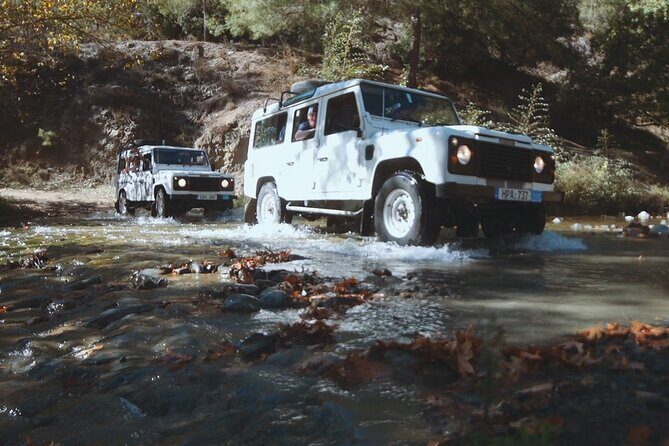 Grand Tour Full Day Jeep Safari from Paphos - Lunch with complimentary wine or lemonade: the mid-day reality check