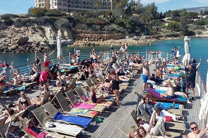 Half Day BBQ Lunch Cruise from Paphos - Getting a good spot: loungers, crowding, and practical comfort