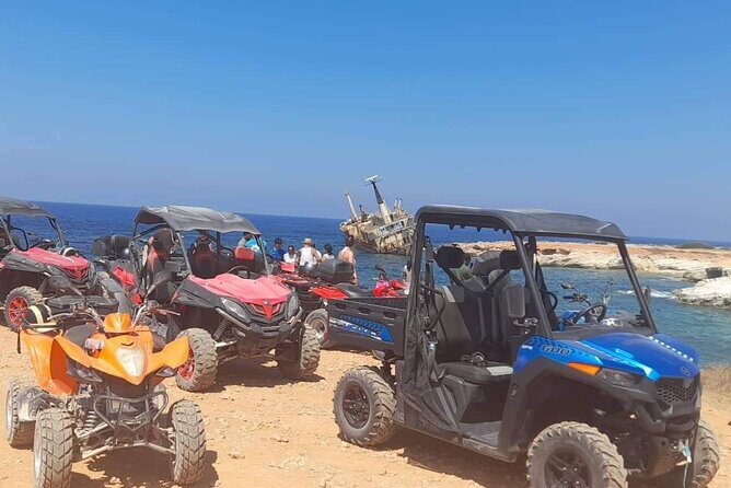 Lara Bay & Adonis Falls Quad & Buggy Tour - Edro III shipwreck photos: brief, free, and surprisingly memorable