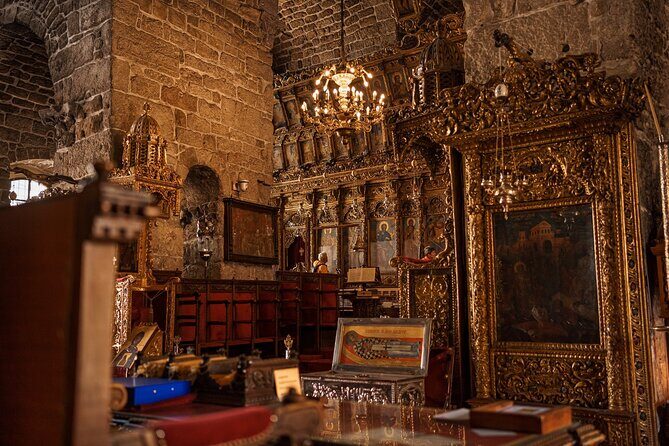 Larnaca Highlights with visit to Lefkara and Nicosia from Paphos - Hala Sultan Tekke by Larnaca Salt Lake: quick photos, big atmosphere