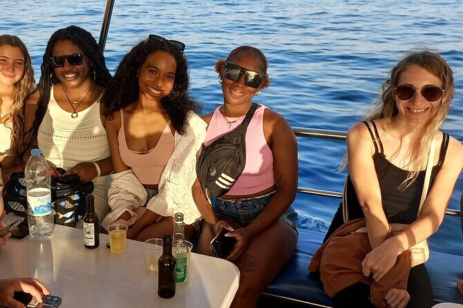 Larnaca Sunset Cruise with Unlimited Beers & Wine - Mackenzie Beach: Swim, Snorkel, and Aircraft Landings
