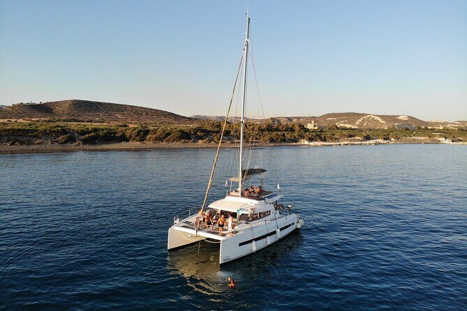 Luxury Private Cruises - Limassol - Included on Board: Snorkeling Gear, SUP, Towels, Sunbeds, and Drinks