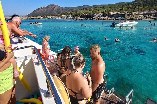 Nafsika II Half Day Cruise Swimming to blue lagoon water slide - How to plan your day around a half-day sea stop
