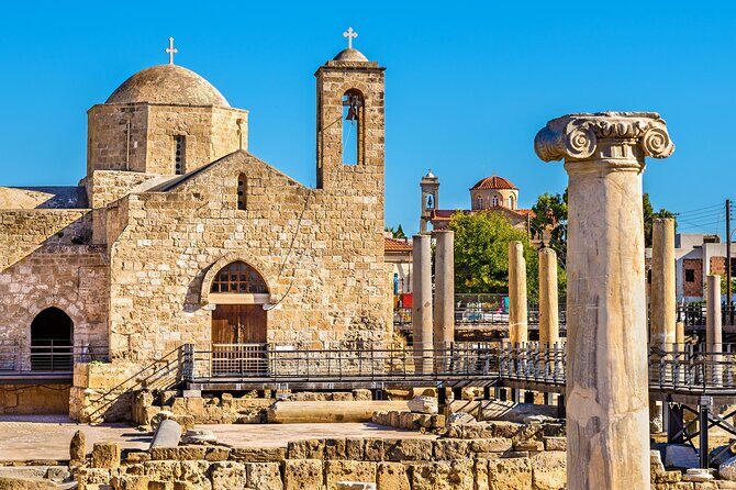 Pafos and Kourion Tour from Protaras, Aya Napa, Larnaca, Limassol - Stop 3: The House of Dionysus mosaics—optional guiding, included entry