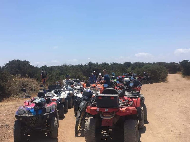 Paphos: Buggy Tour Akamas incl and Adonis Falls - Sea Caves and the shipwreck stop: the quick coastal hit that sets the tone