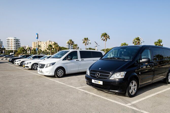 Private Transfer: Larnaca Airport to Limassol City 1-14 pax - Dropping off in Limassol: tell them your exact address