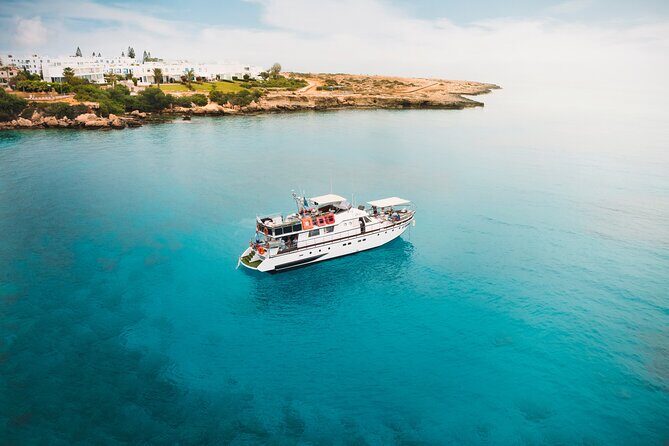 Protaras: St Georgios Presidential Cruise BBQ & 1 drink. 16+ - A 3-Hour Cruise That Feels Relaxed, Not Rushed