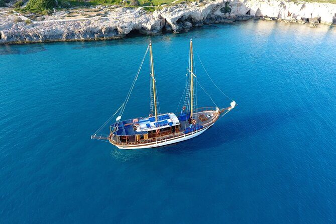 San Antonio Crystal Sea Cruise from Protaras - Green Bay Beach Stop (1 Hour): Included Admission and Prime Coastal Views