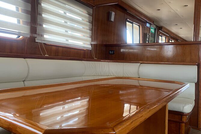 SUNSET LUXURY YACHT Protaras - HUGE slide - BBQ - 1 free drink - Snorkeling gear, life jackets, and how the crew keeps it simple