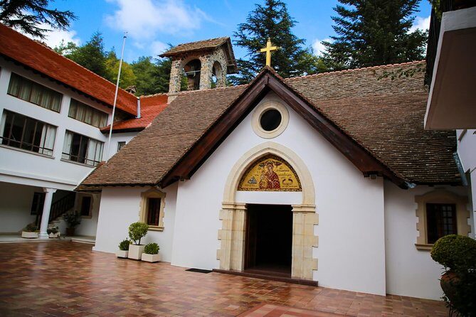 Tour to Troodos, Kykkos Monastery, Omodos and Winery from Paphos - Kykkos Monastery: iconic Orthodox art and a mountain setting