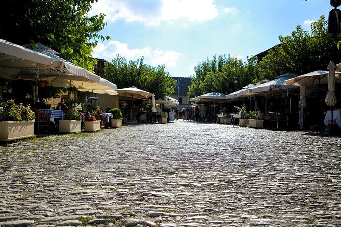 Tour to Troodos, Kykkos Monastery, Omodos and Winery from Paphos - Lambouri Winery tasting near Platres: Commandaria and a real production vibe