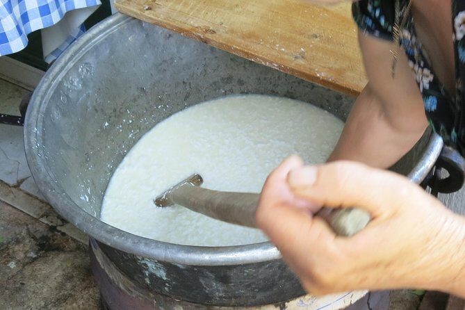 Troodos Mountains Halloumi Making: All Inclusive Workshop & Tour - Chrysoroyiatissa Monastery stop: a brief break with history and views