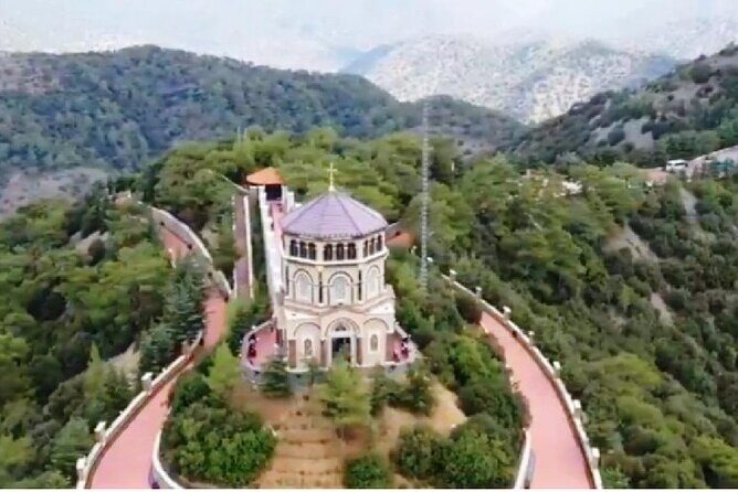 Troodos Peaks & Mountain Flavors Day Tour from Paphos - Chrysoroyiatissa Monastery: calm grounds and Byzantine icons
