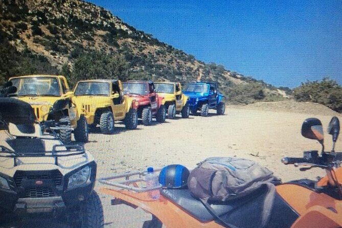 Ultimate Buggy Jeep Off Road Tour Akamas & Blue Lagoon Cruise! - Key highlights