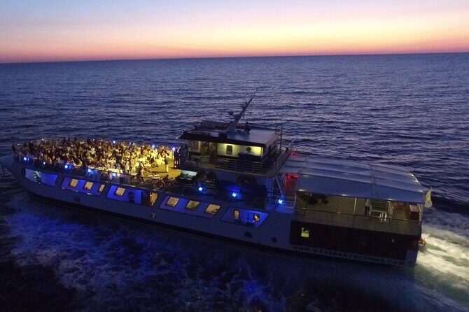 Wave Dancer Fireworks Night Cruise - The Cruise Along Paphos to Yeroskipou Bay: Coastal Views Without the Big Adventure Feel