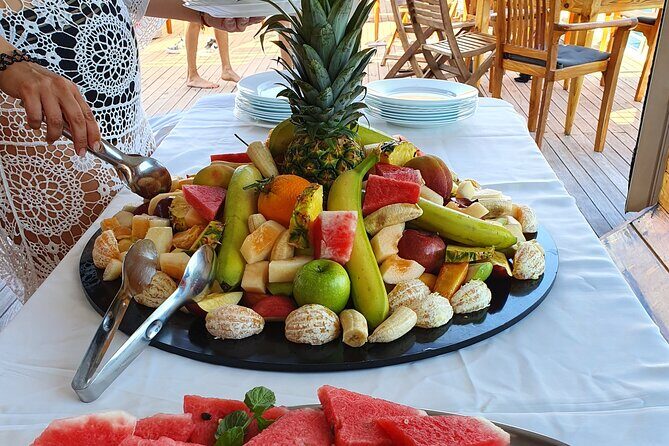 Wave Dancer Half Day BBQ Cruise - All Inclusive - Comfort on board: sunbeds, shade, and the small stuff that matters