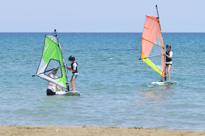 Windsurfing Lesson in Cyprus - Coaching style: private attention, clear feedback, and calm instruction