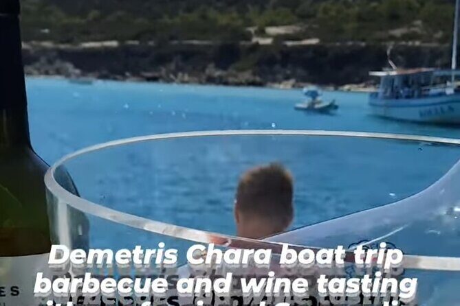 Wine tasting on-board the Demetris Chara BBQboat BlueLagoon tours - Pickup vs Latchi port: which start option makes your day easier